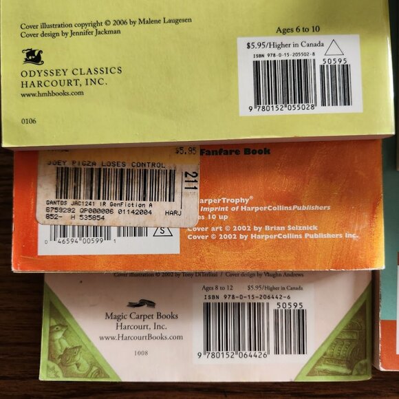 8 books book bundle Lot Set Young Readers Young Adult Poem Literature Novels - Picture 14 of 14